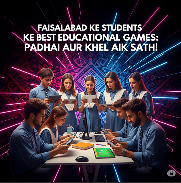Faisalabad Ke Students Ke Liye Best Educational Games Padhai Aur Khel Aik Sath!