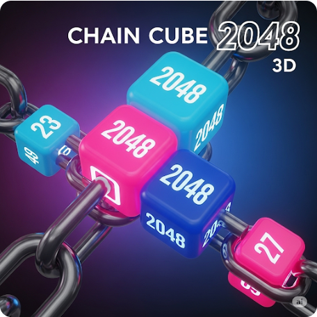 Chain Cube 2048 3D